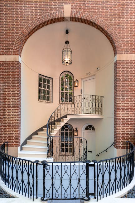 Spiral Staircase Architecture Success Steps